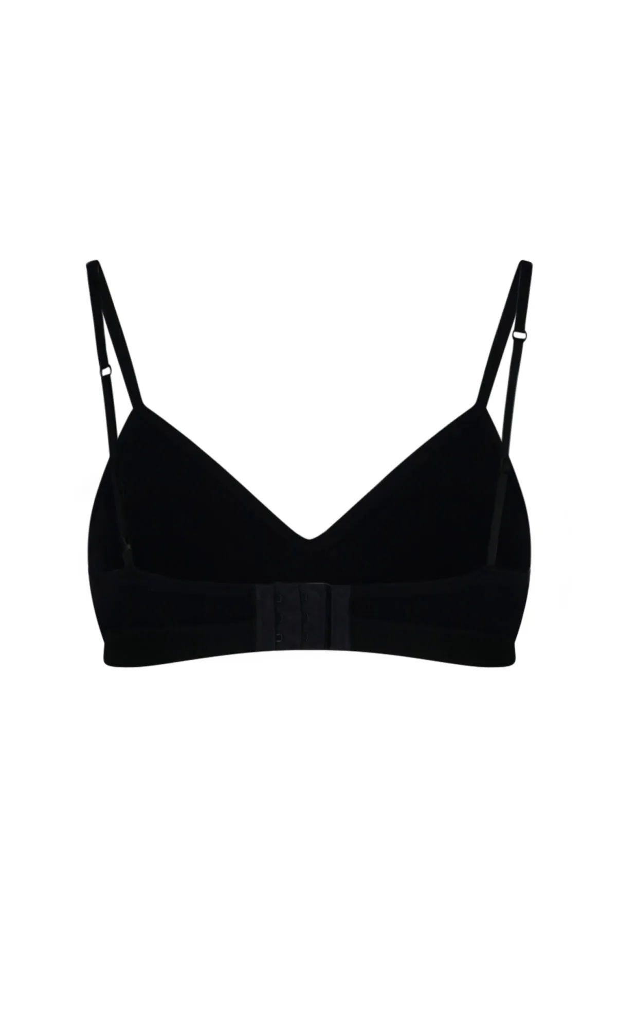 Marine Serre Moon Embroidered Ribbed Knit Sports Bra