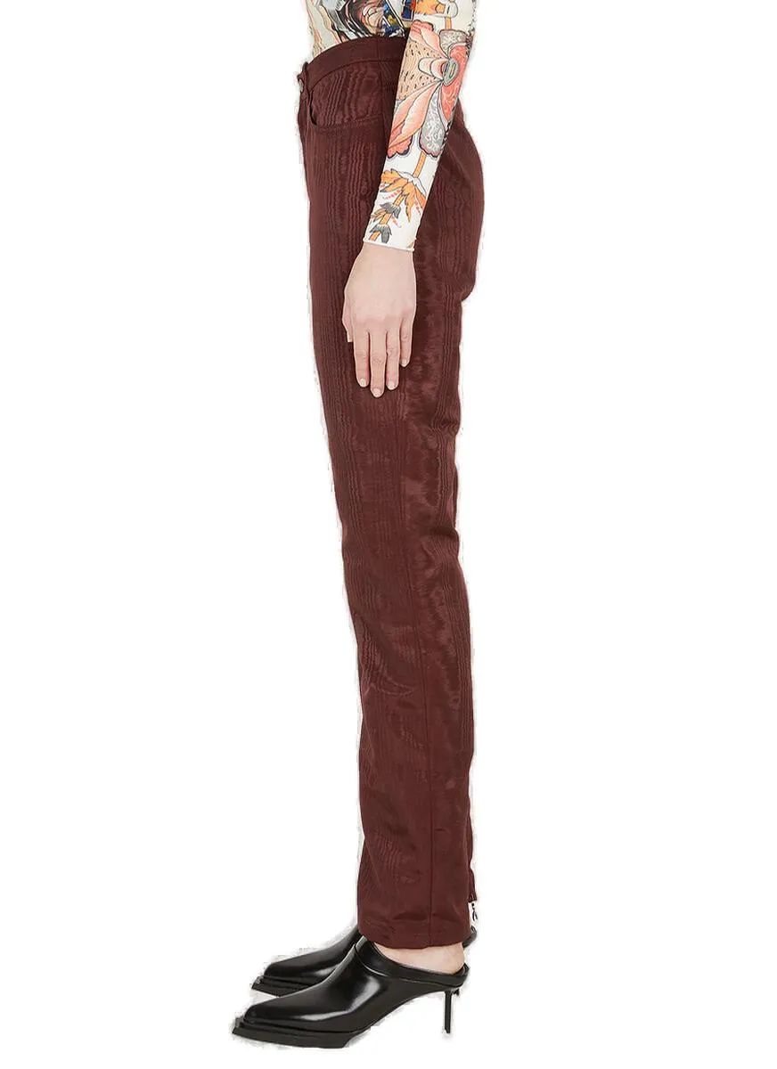 Marine Serre Straight Leg Pants