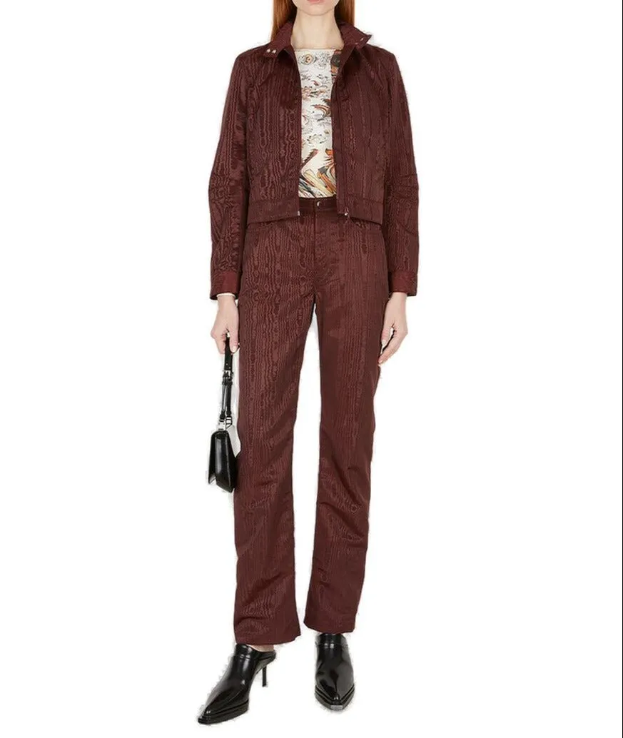 Marine Serre Straight Leg Pants
