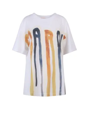 Marni Dripping Logo Jersey T-Shirt