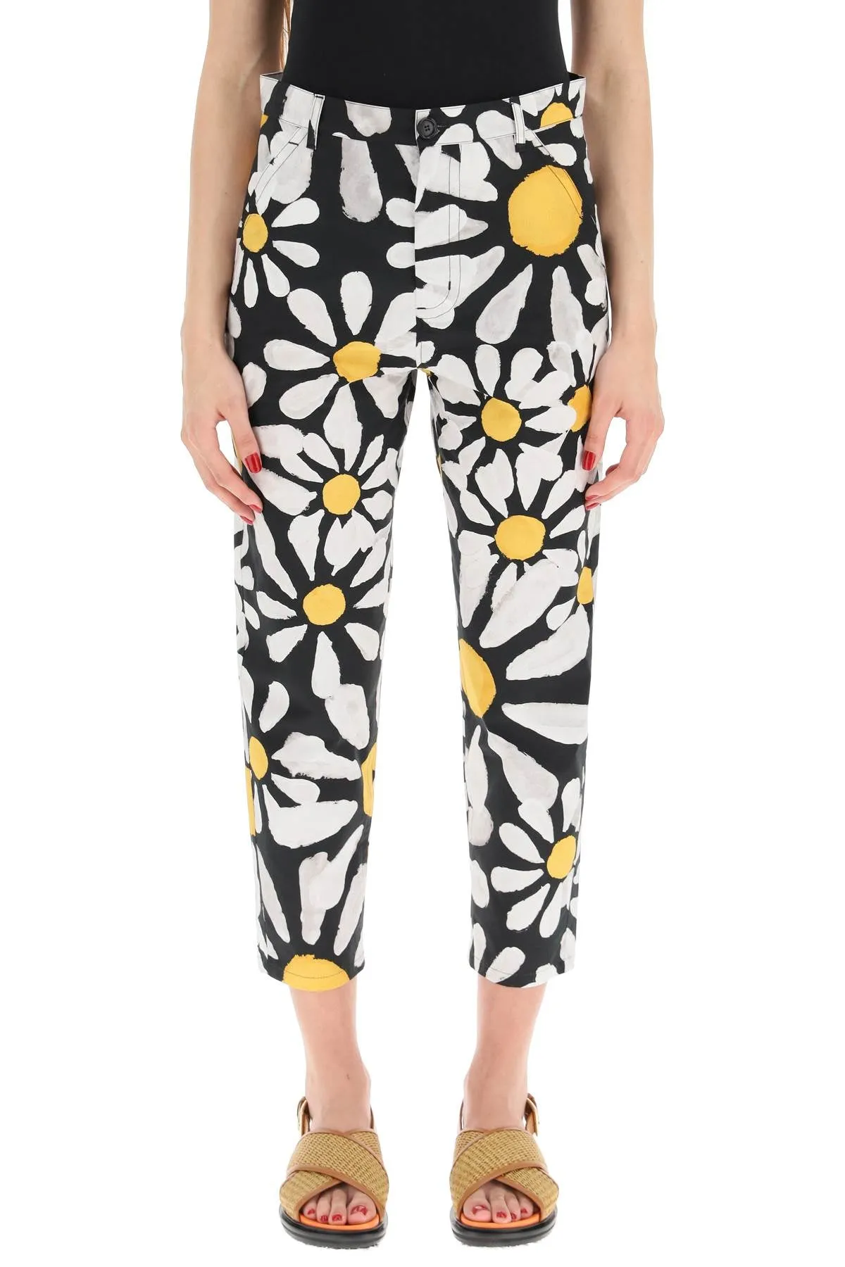 Marni Euphoria Printed Poplin Pants