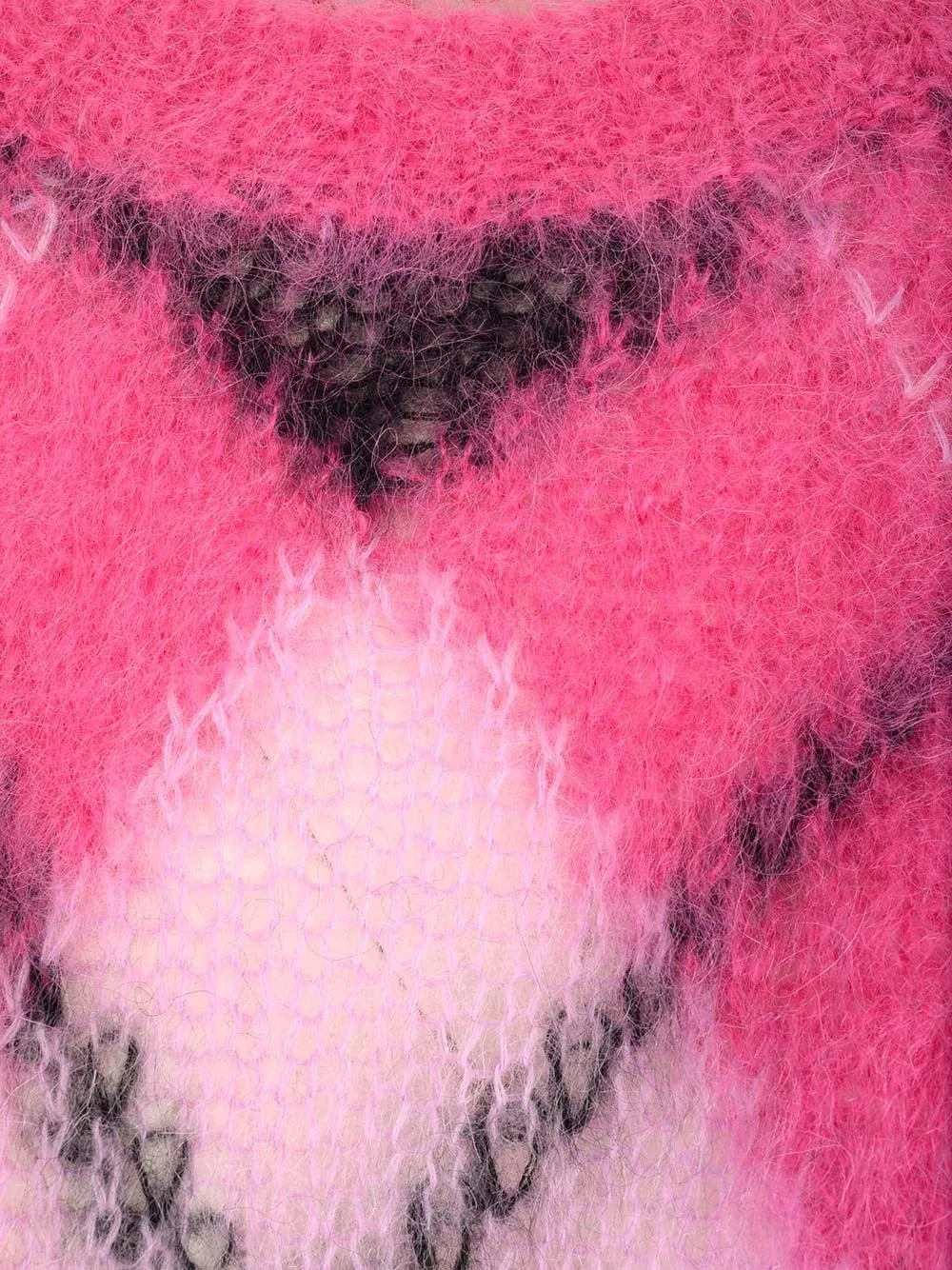 Marni Patterned Crewneck Knit Jumper
