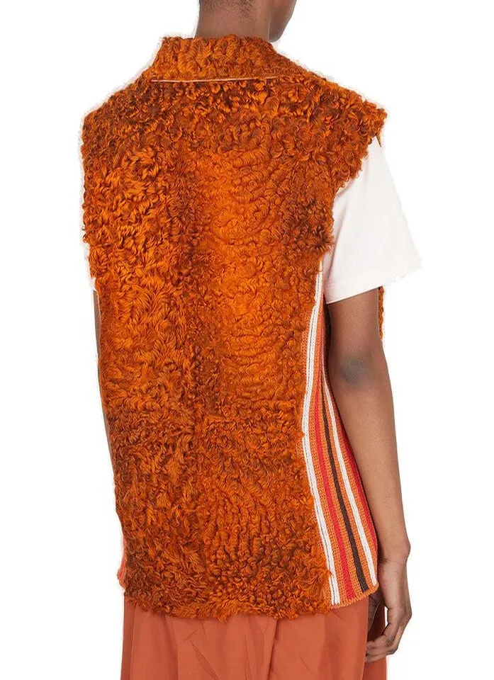 Marni Stripe Trim Sleeveless Jacket