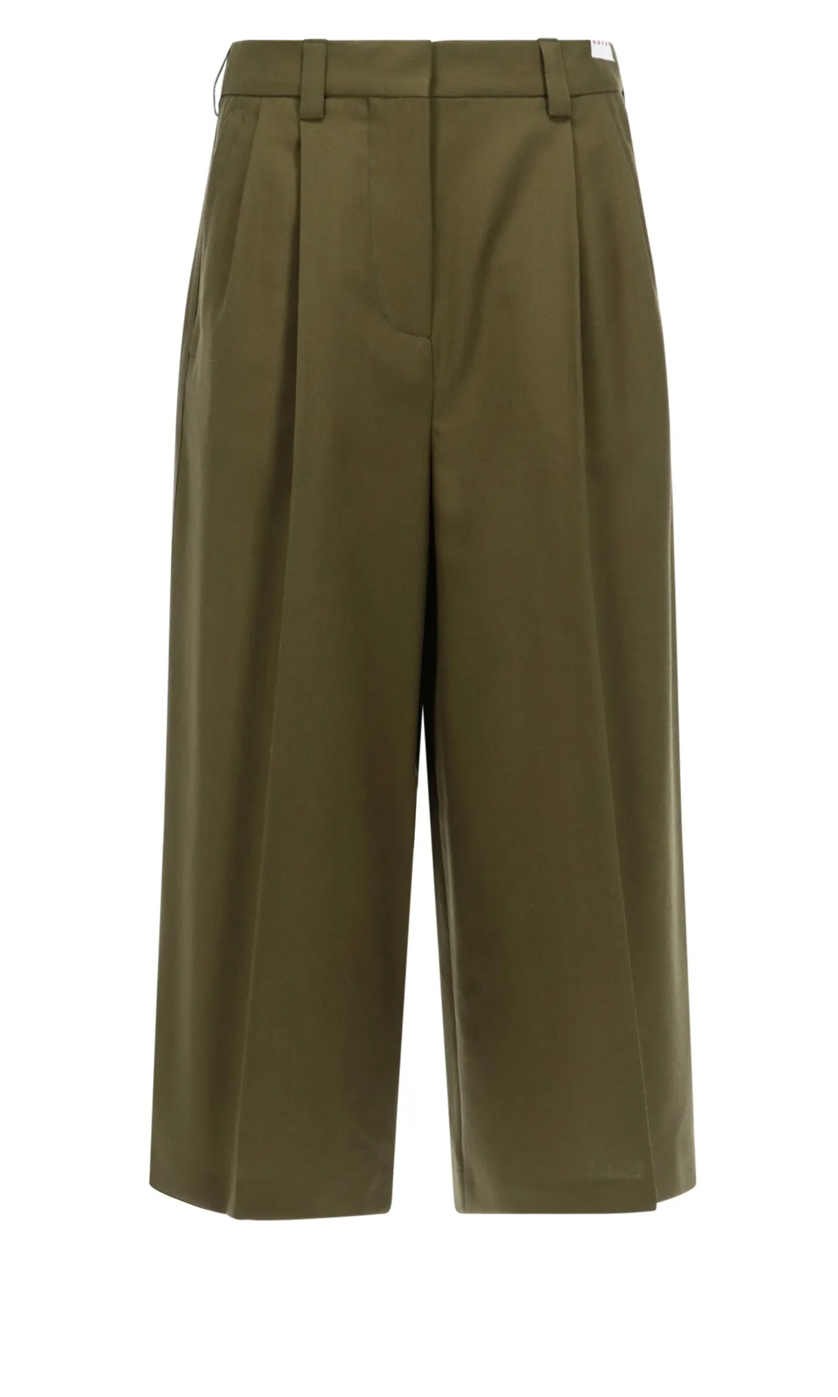 Marni Wide Leg Cropped Culottes