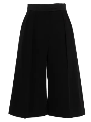 Max Mara Etere Pleated Tuxedo Shorts