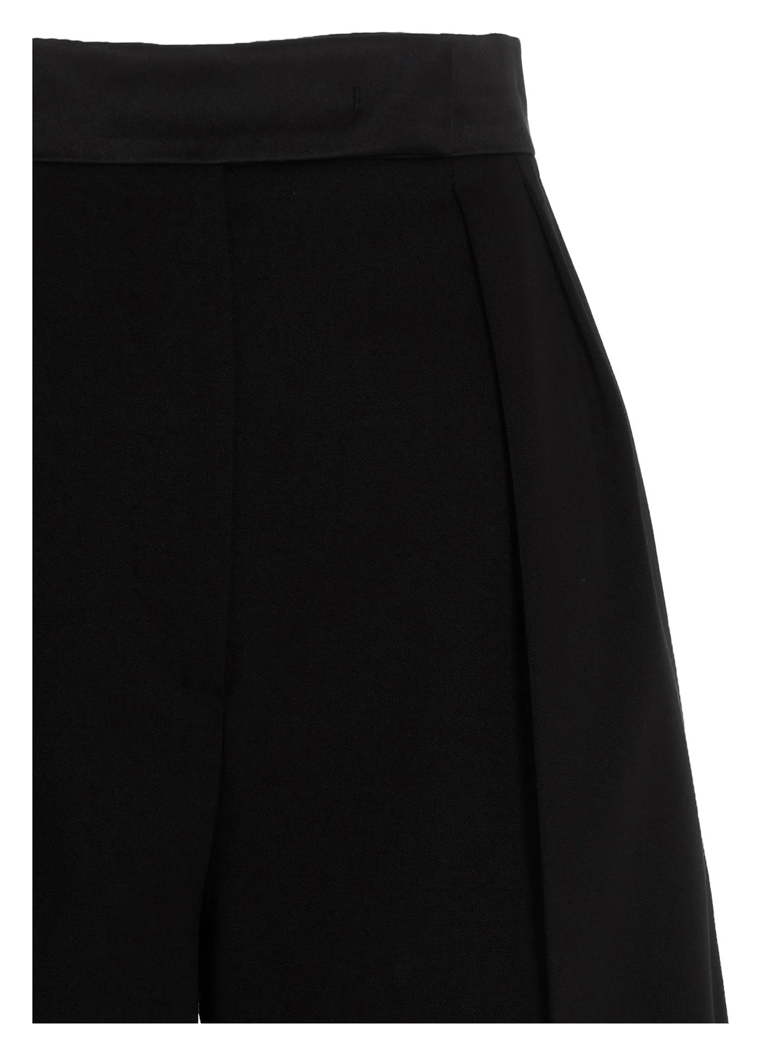 Max Mara Etere Pleated Tuxedo Shorts