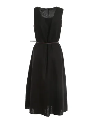 Max Mara Leisure Scoop-Neck Sleeveless Dress