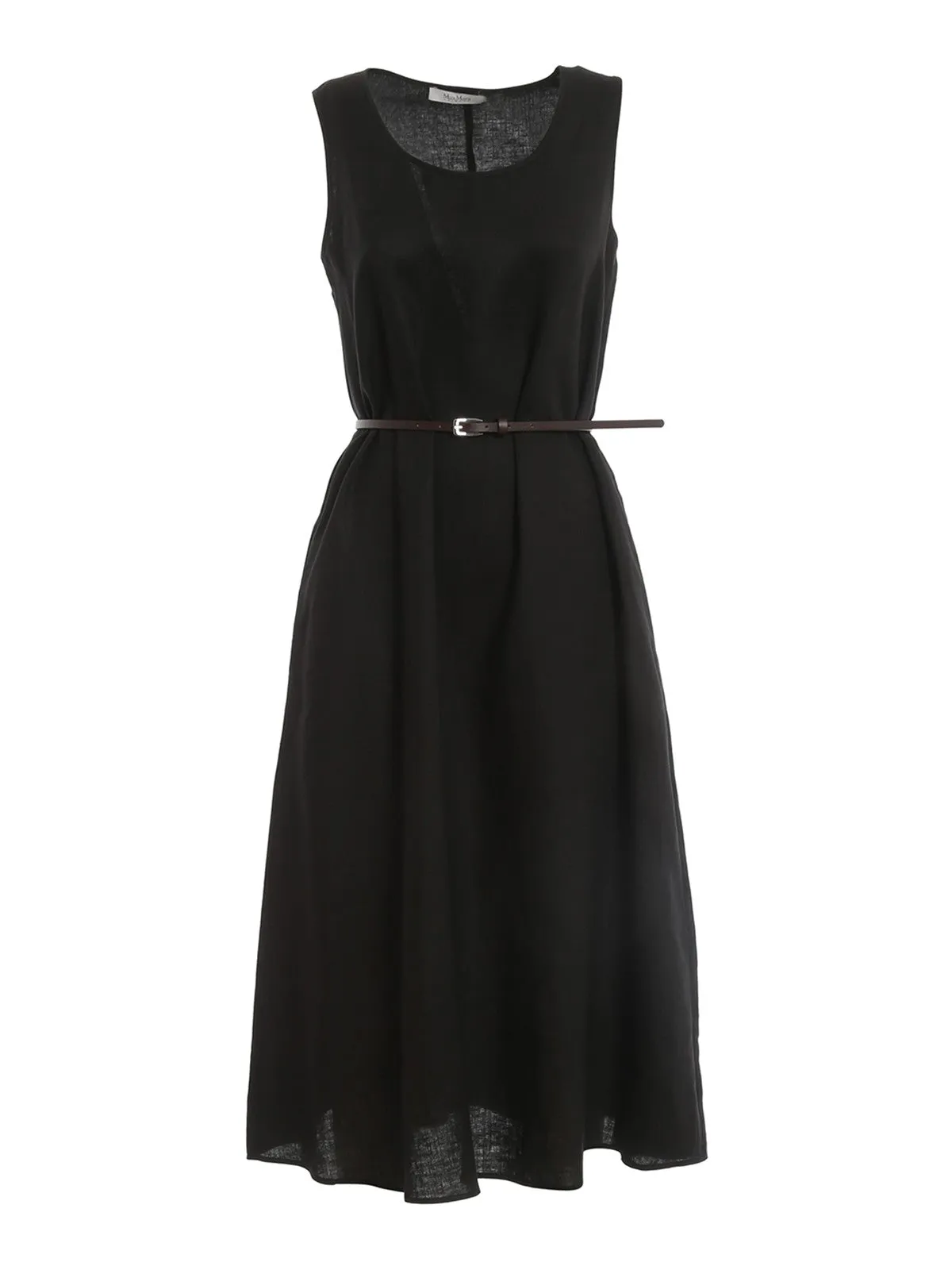 Max Mara Leisure Scoop-Neck Sleeveless Dress