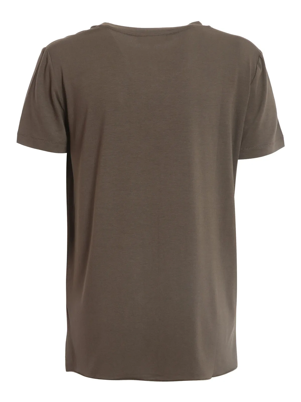 Max Mara Logo Embroidered Crewneck T-Shirt