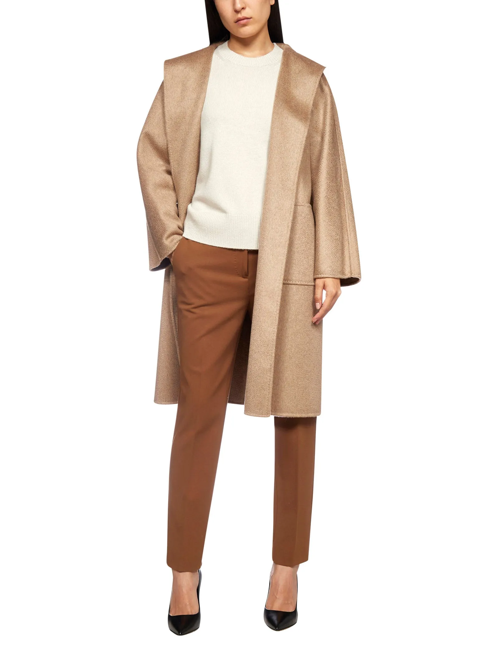 Max Mara Mid Rise Slim Fit Pants