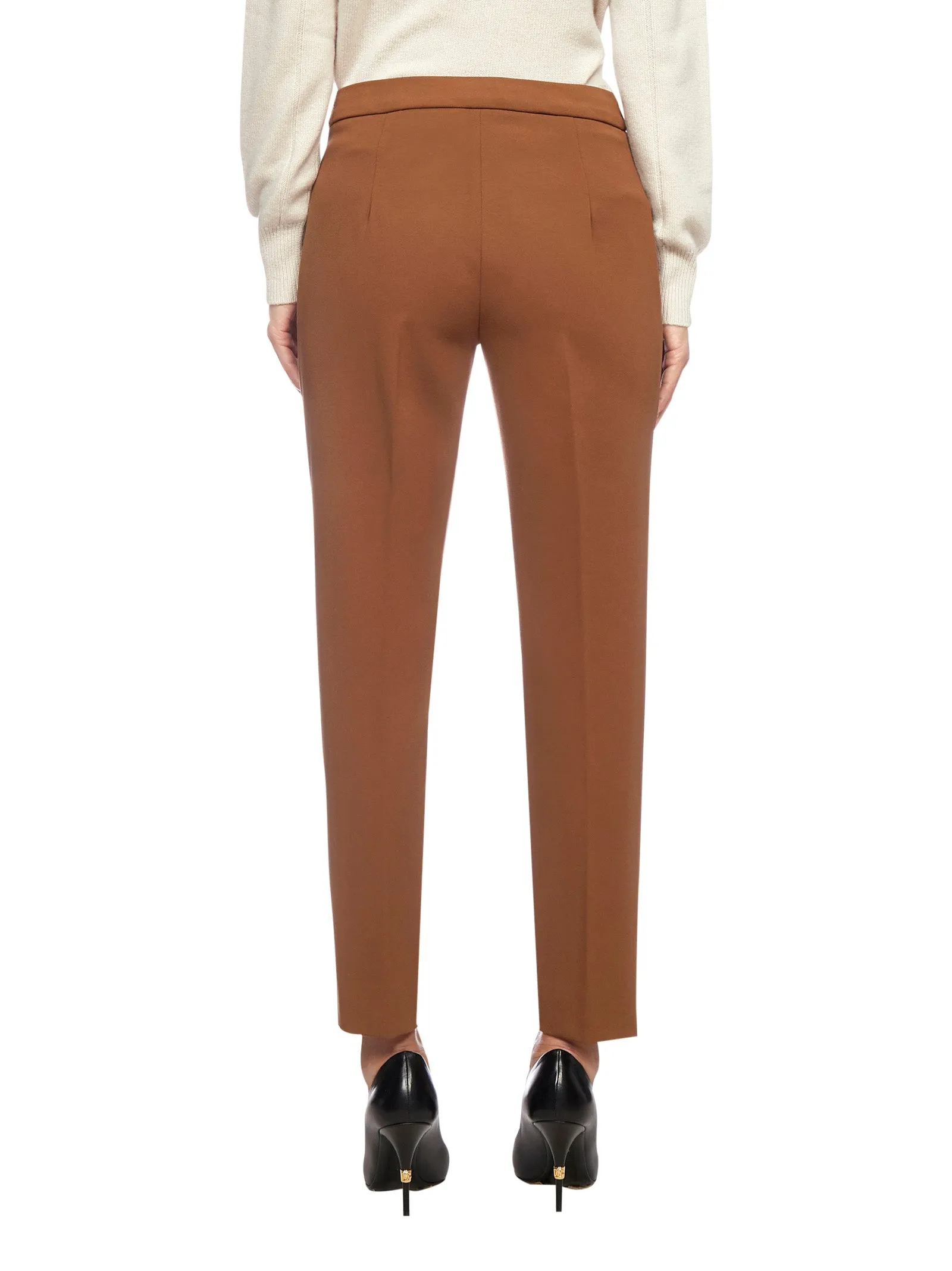 Max Mara Mid Rise Slim Fit Pants