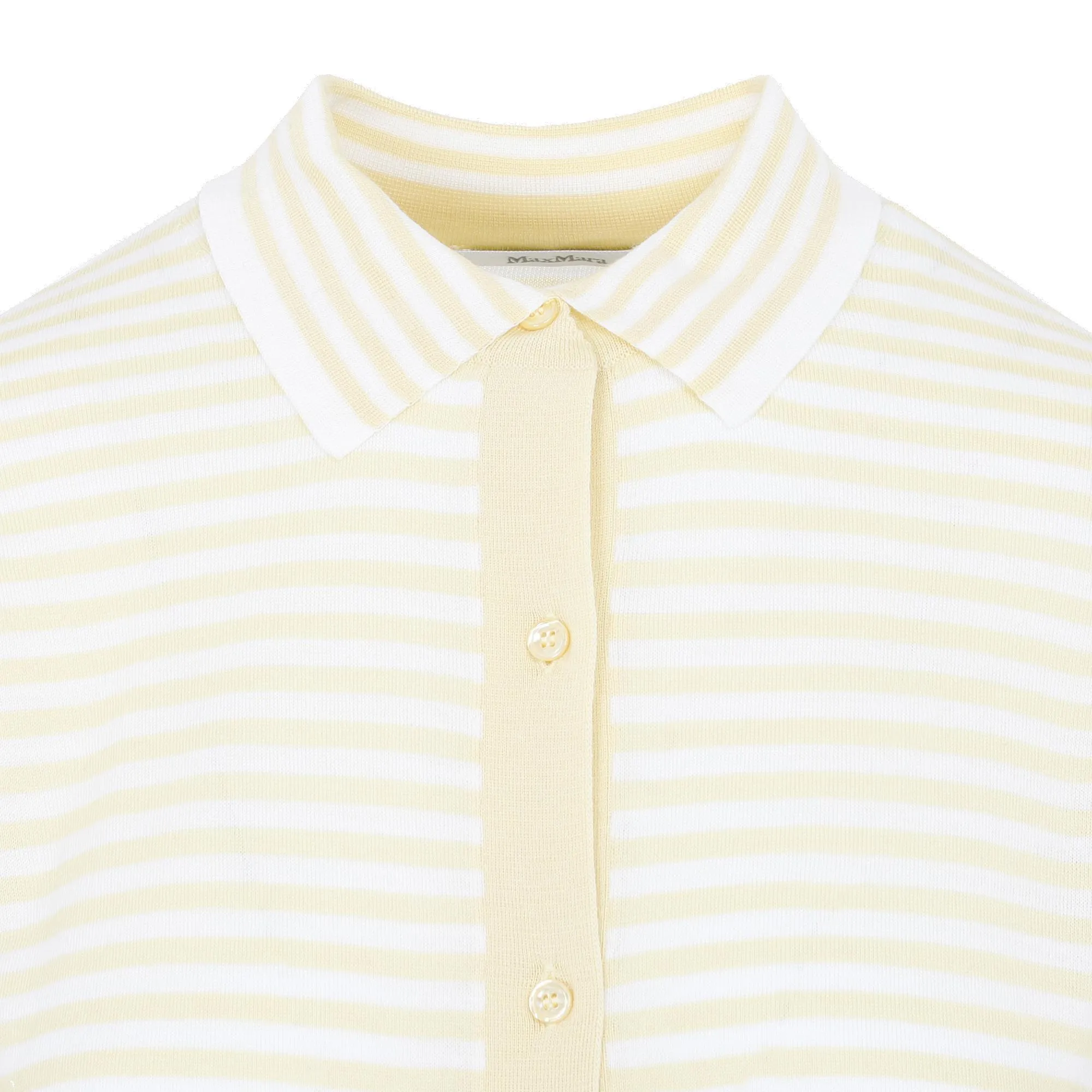 Max Mara Striped Knit Cardigan