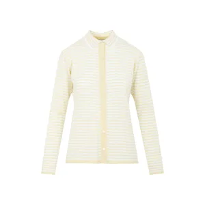 Max Mara Striped Knit Cardigan