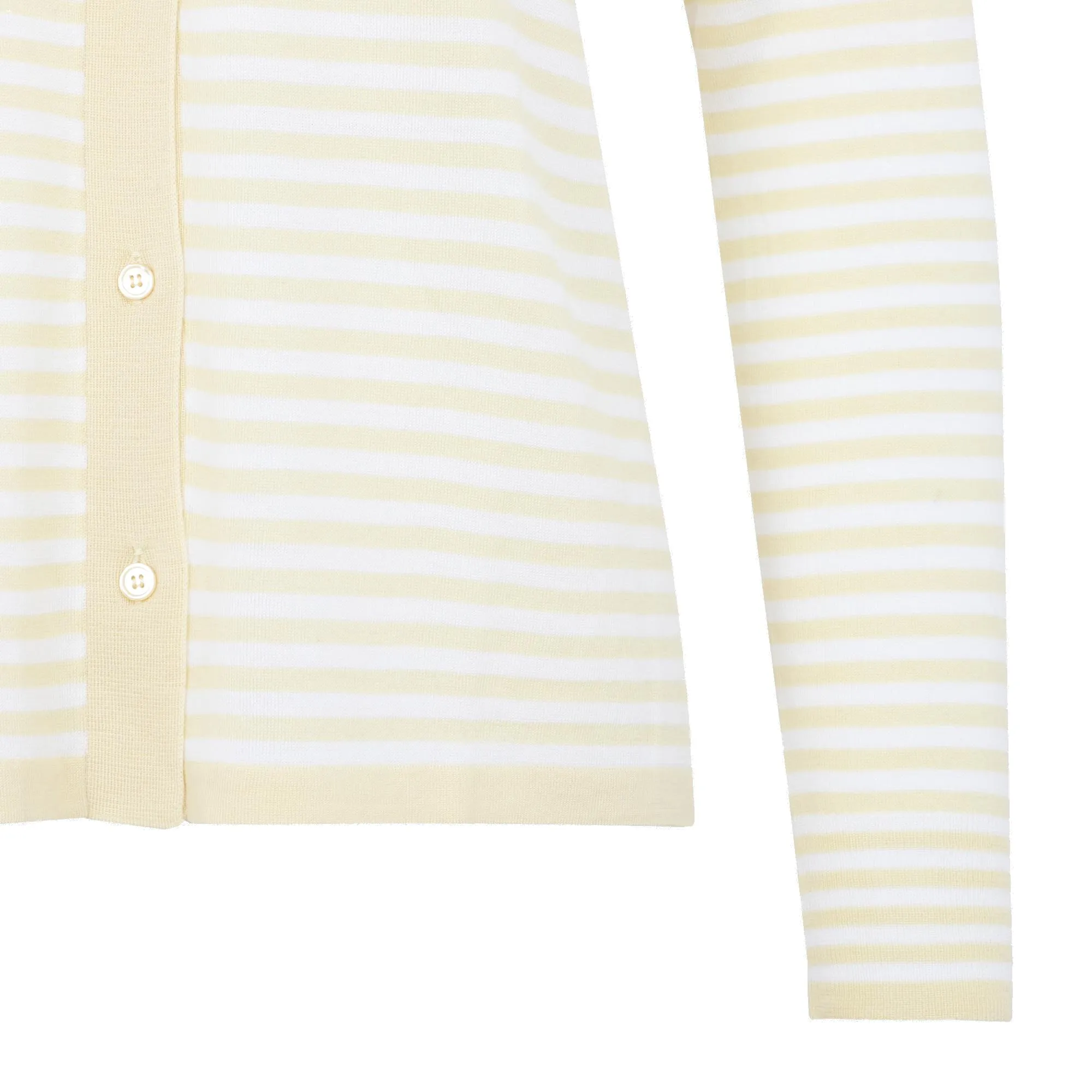 Max Mara Striped Knit Cardigan
