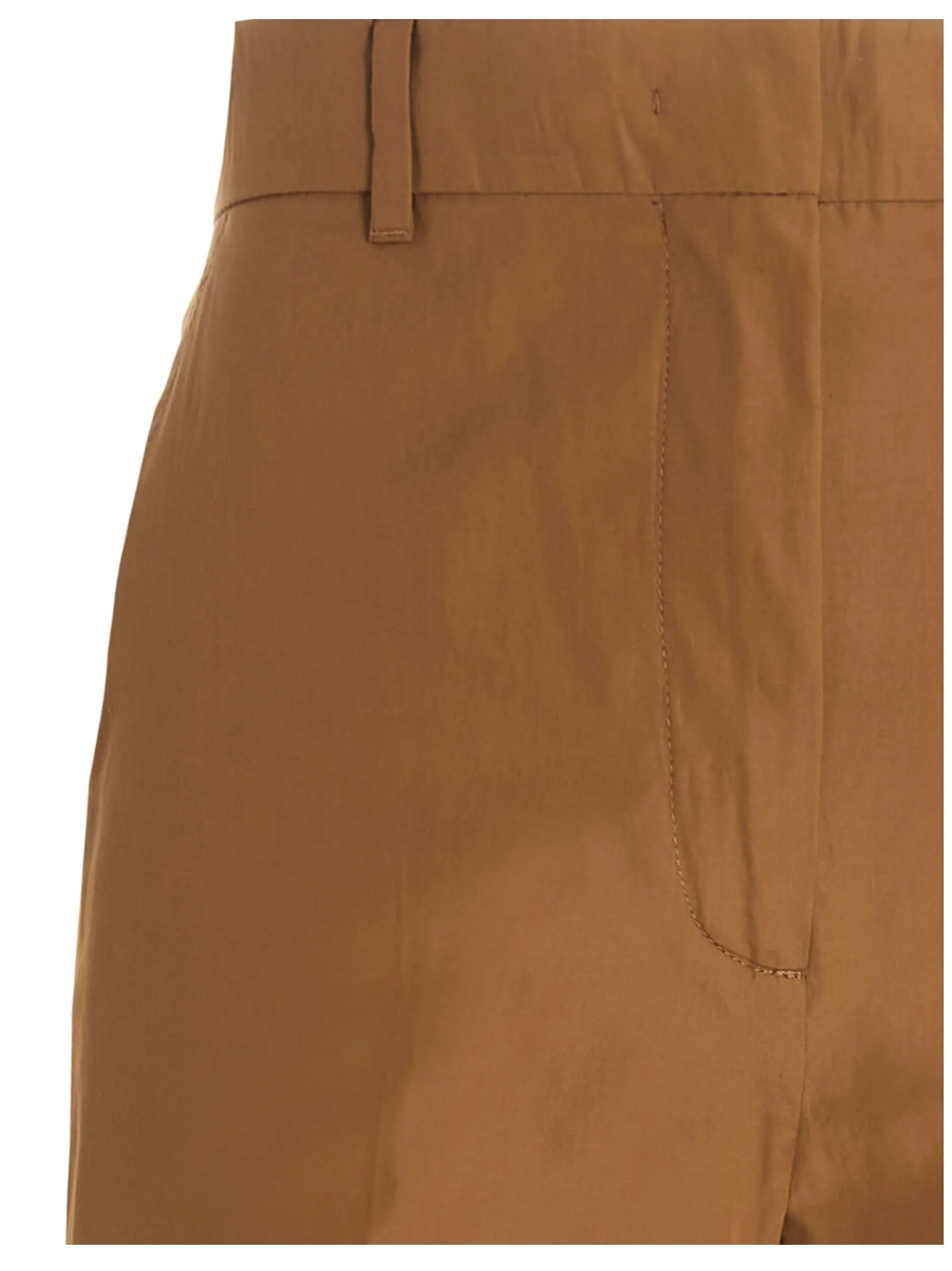 Max Mara Studio Flared Poplin Pants