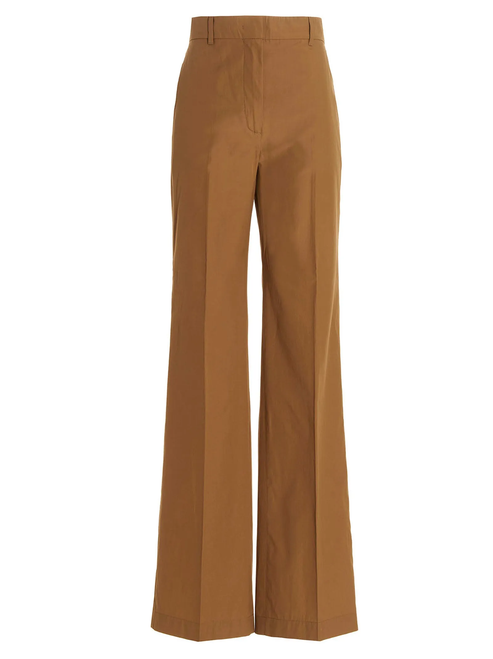 Max Mara Studio Flared Poplin Pants