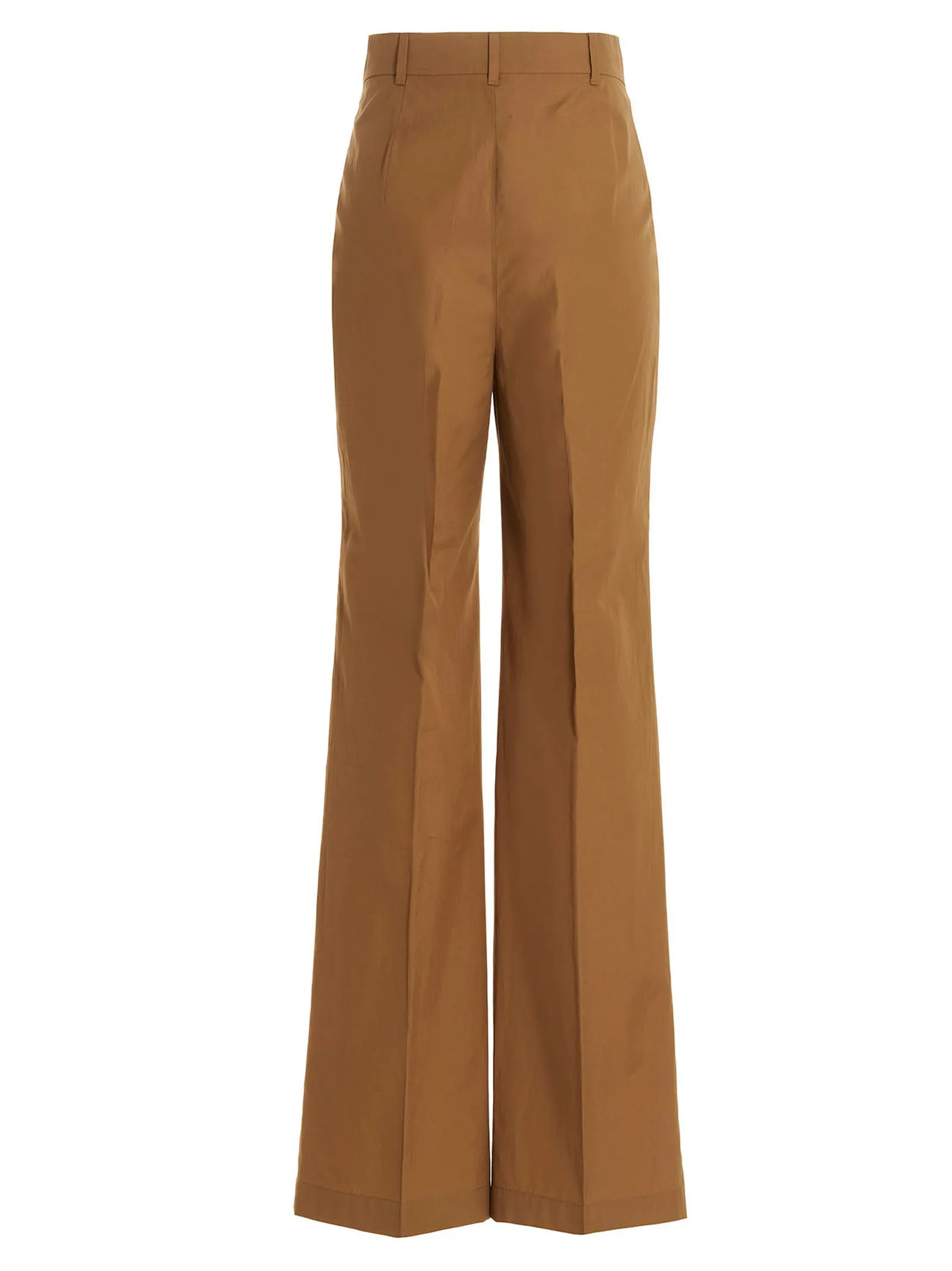 Max Mara Studio Flared Poplin Pants
