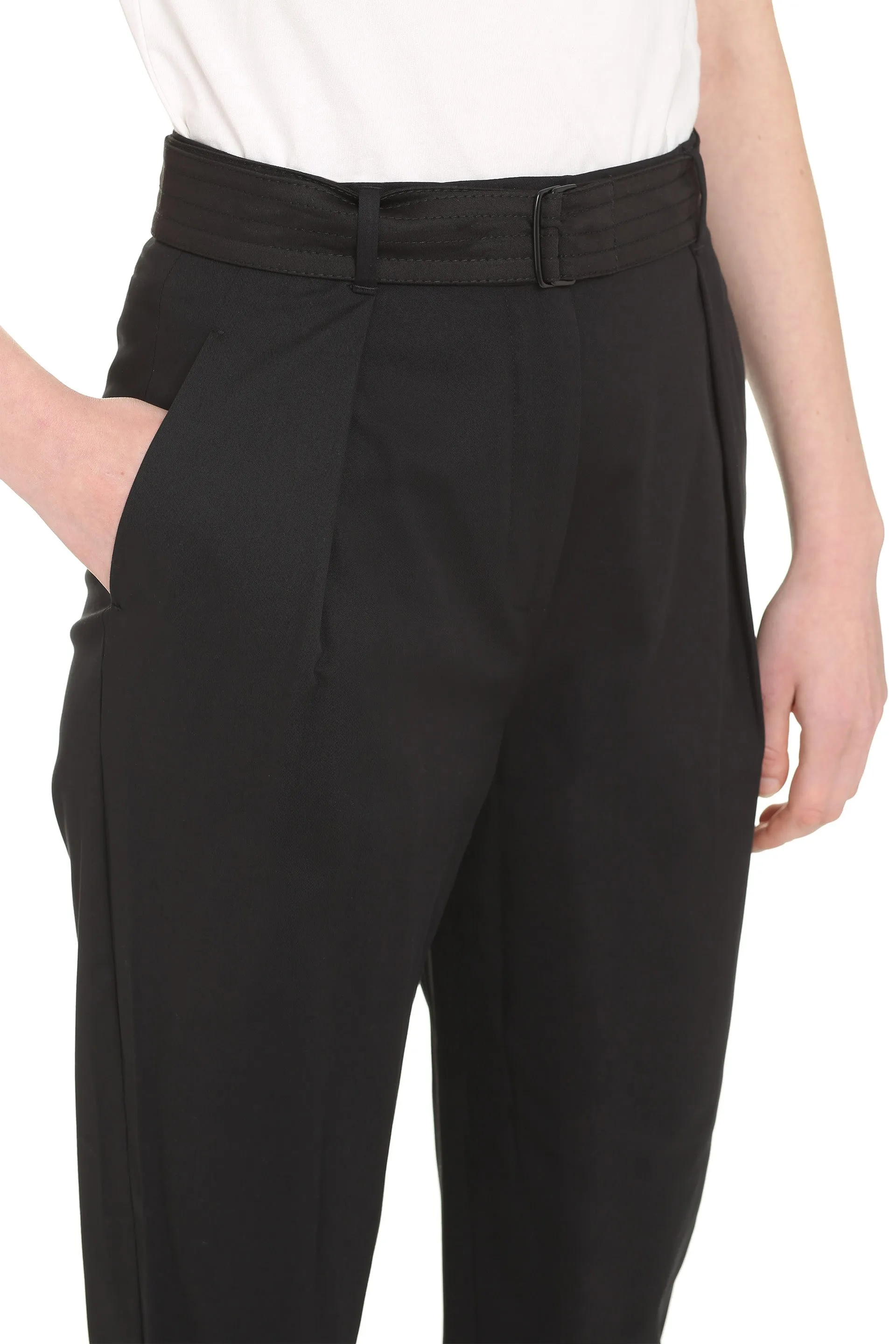 Max Mara Studio Tibet Belted Trousers