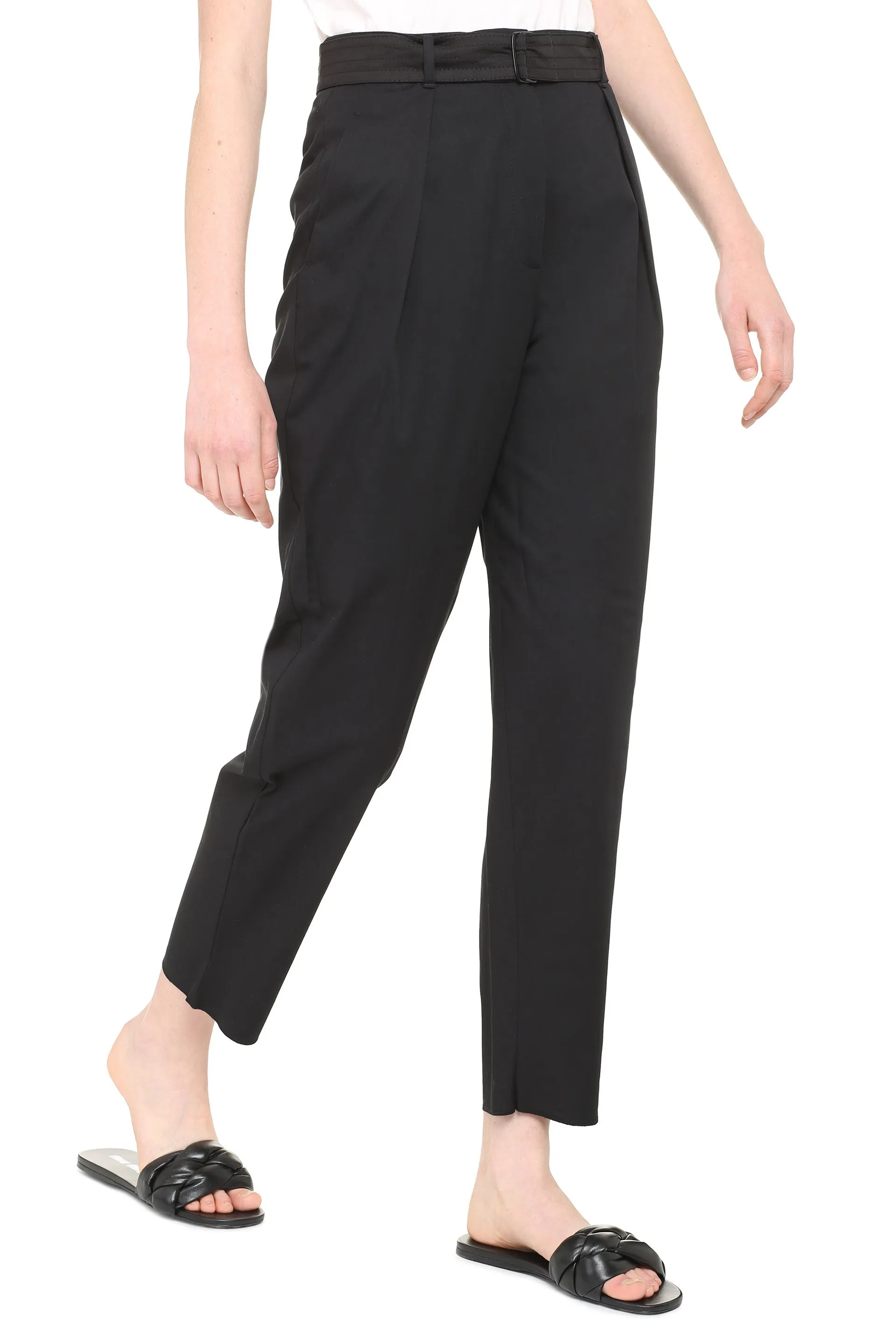 Max Mara Studio Tibet Belted Trousers