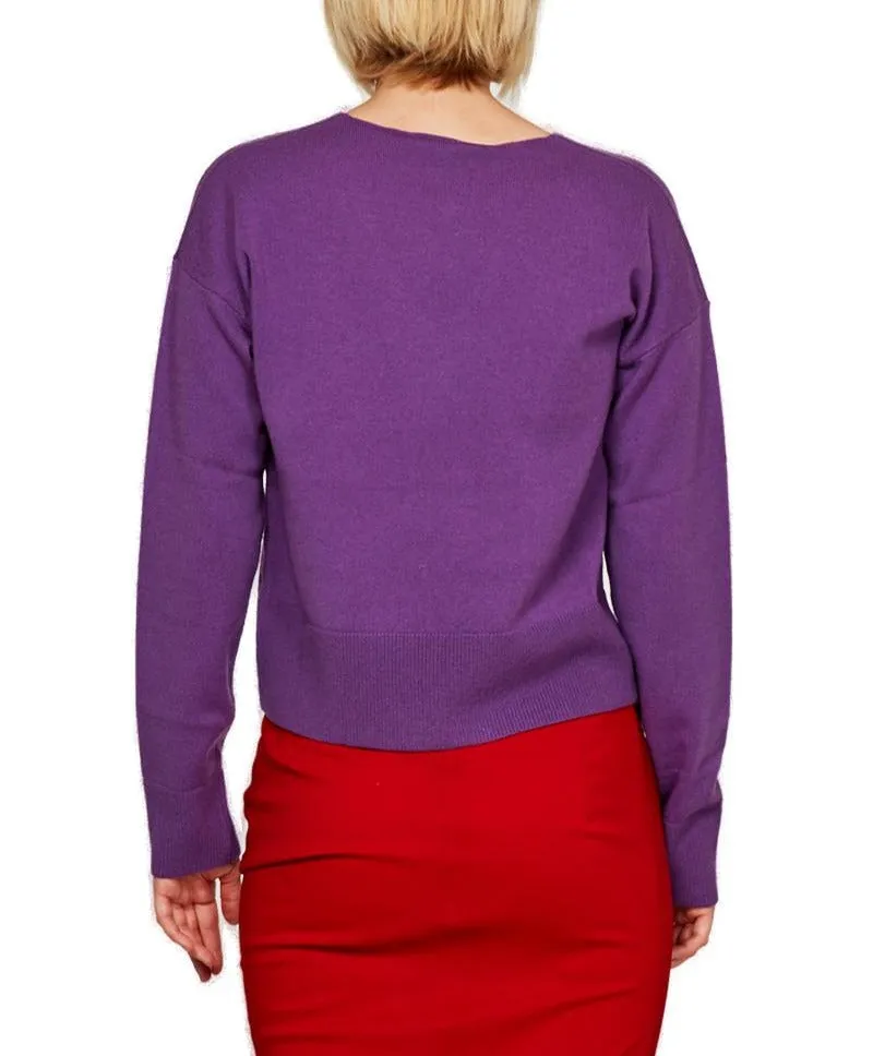 Max Mara Studio V-Neck Knit Jumper