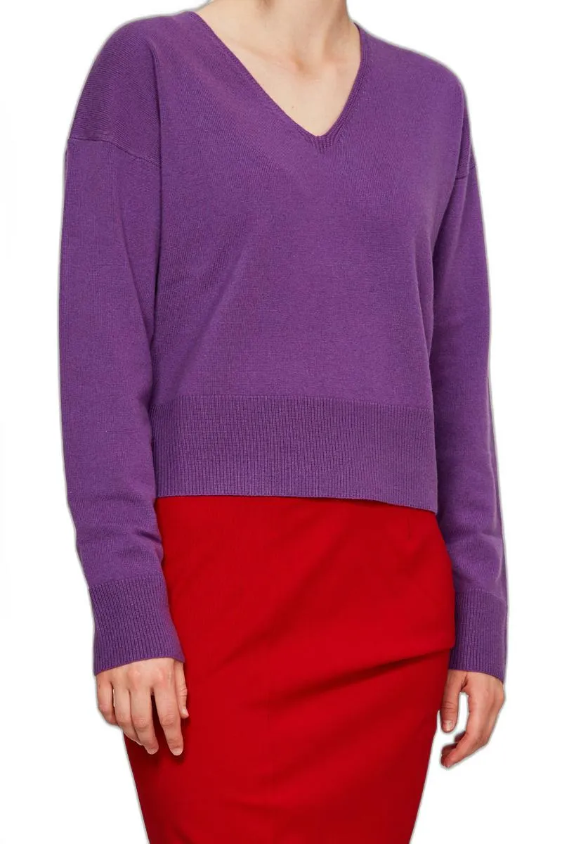 Max Mara Studio V-Neck Knit Jumper