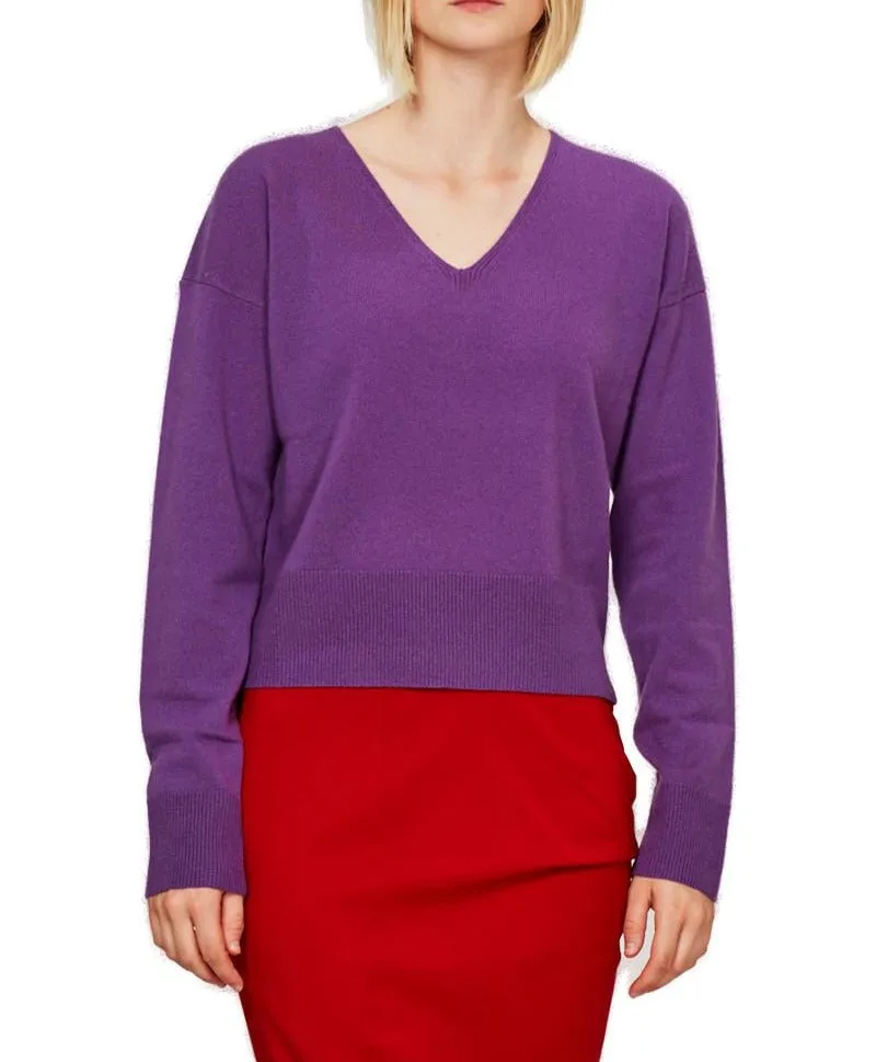 Max Mara Studio V-Neck Knit Jumper