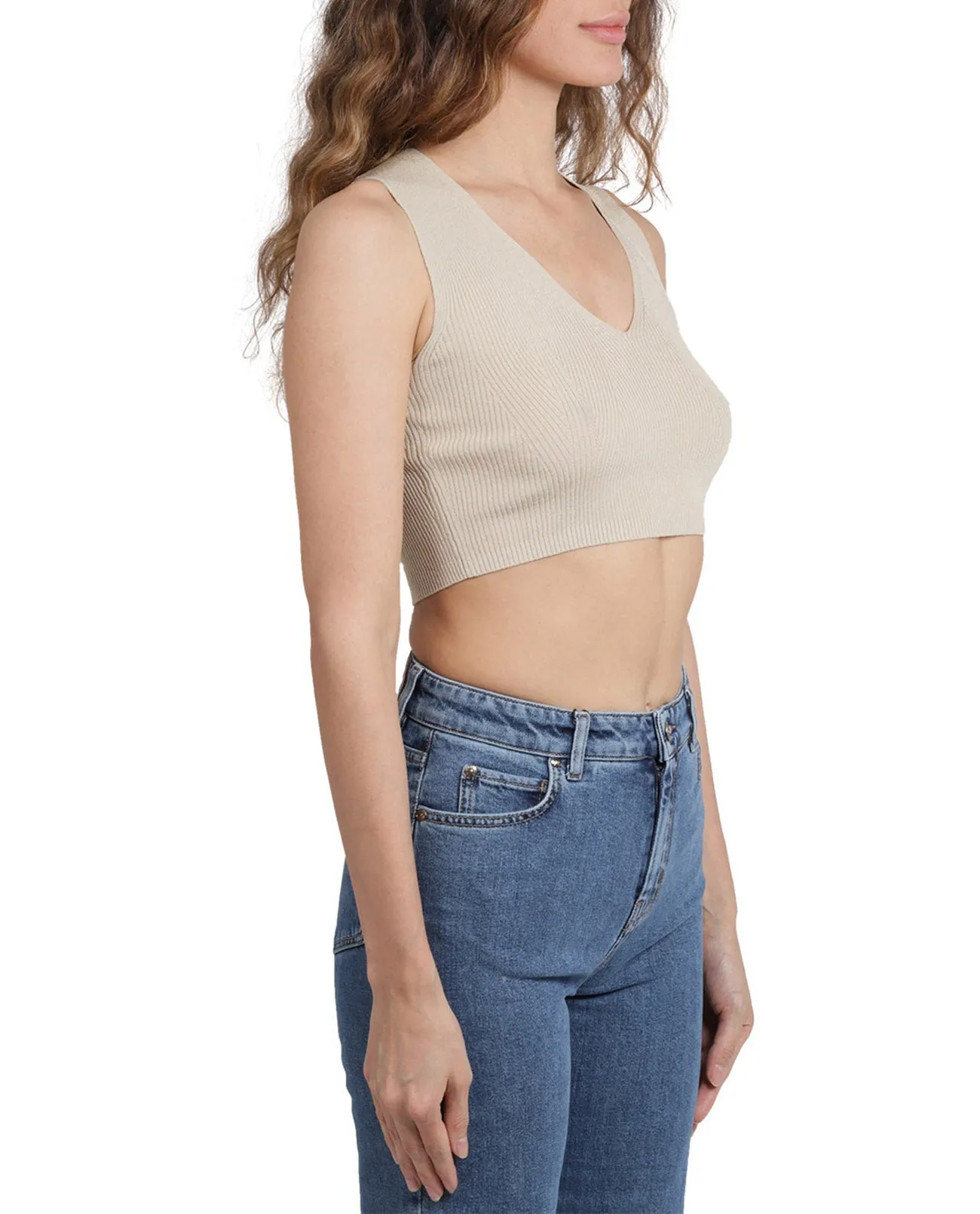 Max Mara Studio V-Neck Knitted Top