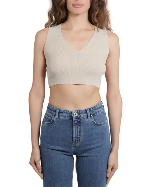 Max Mara Studio V-Neck Knitted Top