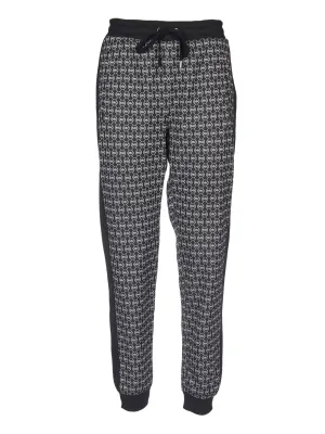 Michael Michael Kors Logo Stretch Jacquard Jogging Pants