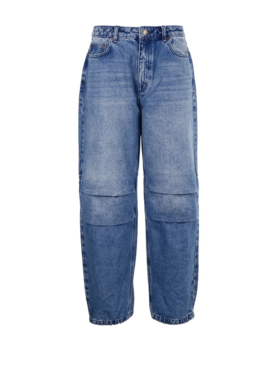 Michael Michael Kors Mid-Rise Wide Leg Jeans