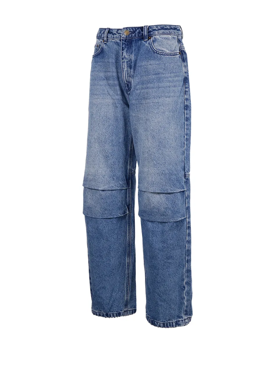Michael Michael Kors Mid-Rise Wide Leg Jeans