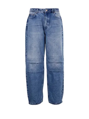 Michael Michael Kors Mid-Rise Wide Leg Jeans