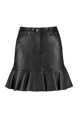 Michael Michael Kors Ruffle-Trim Mini Skirt