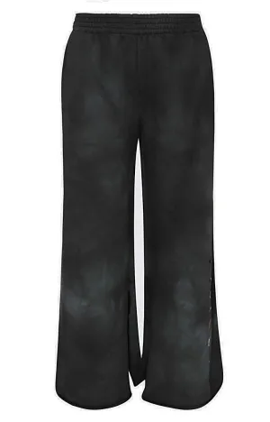 MM6 Maison Margiela Logo Printed Wide-Leg Pants