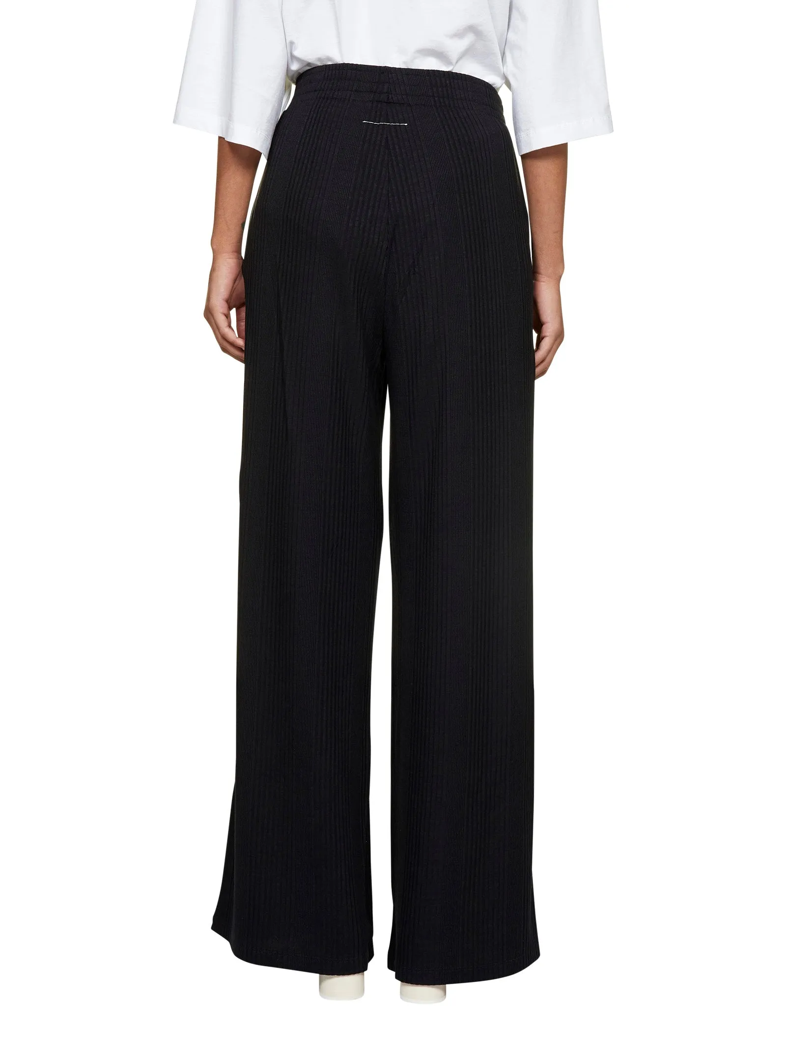MM6 Maison Margiela Pleated Elastic Waist Trousers