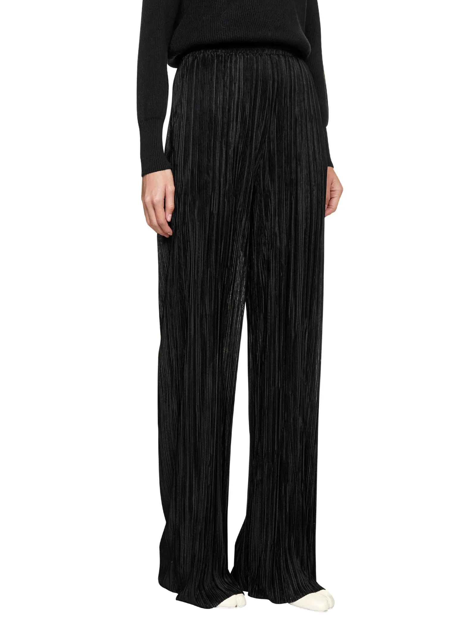 MM6 Maison Margiela Straight-Leg Pleated Trousers
