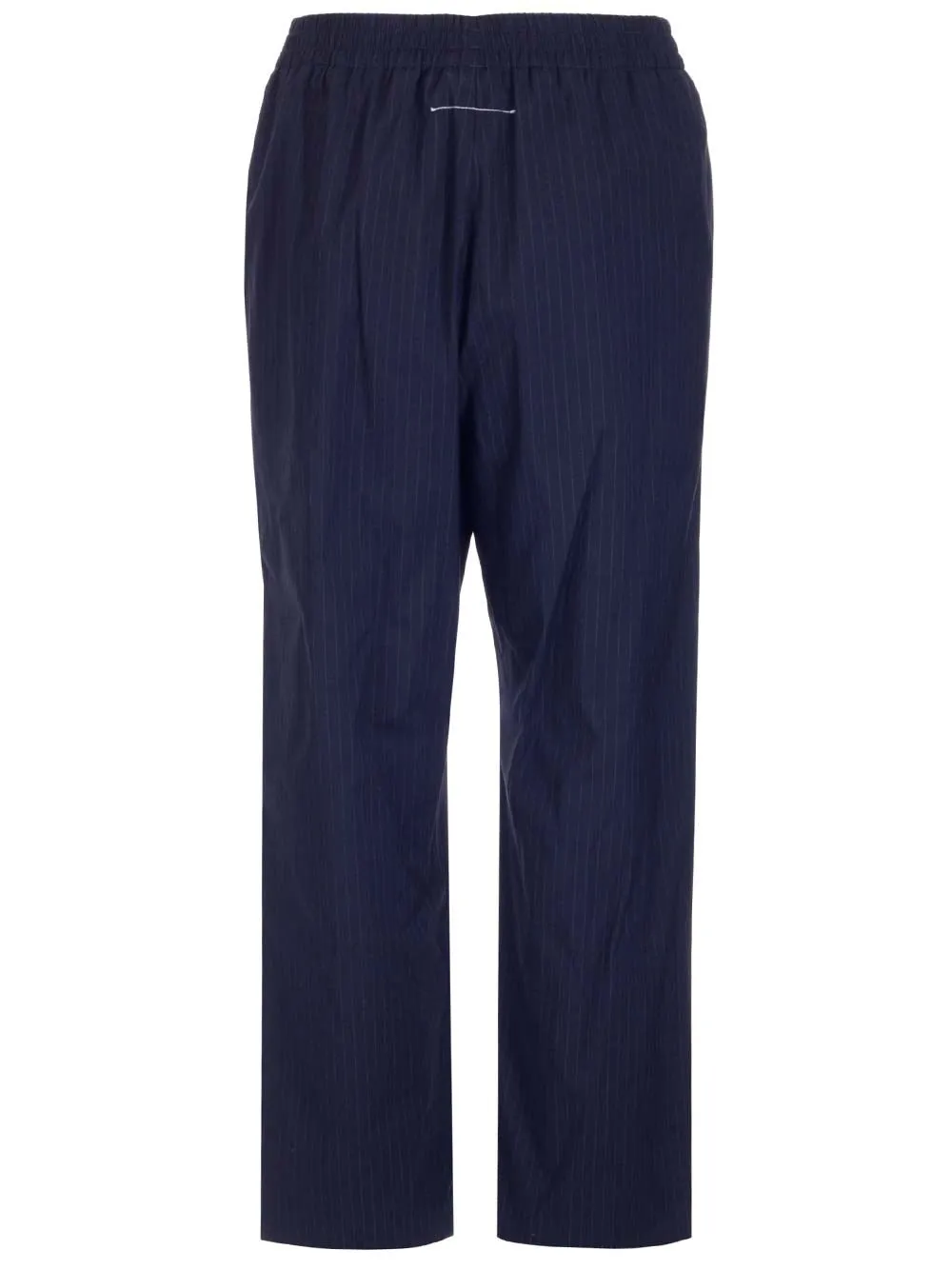 MM6 Maison Margiela Striped Straight Leg Cropped Pants
