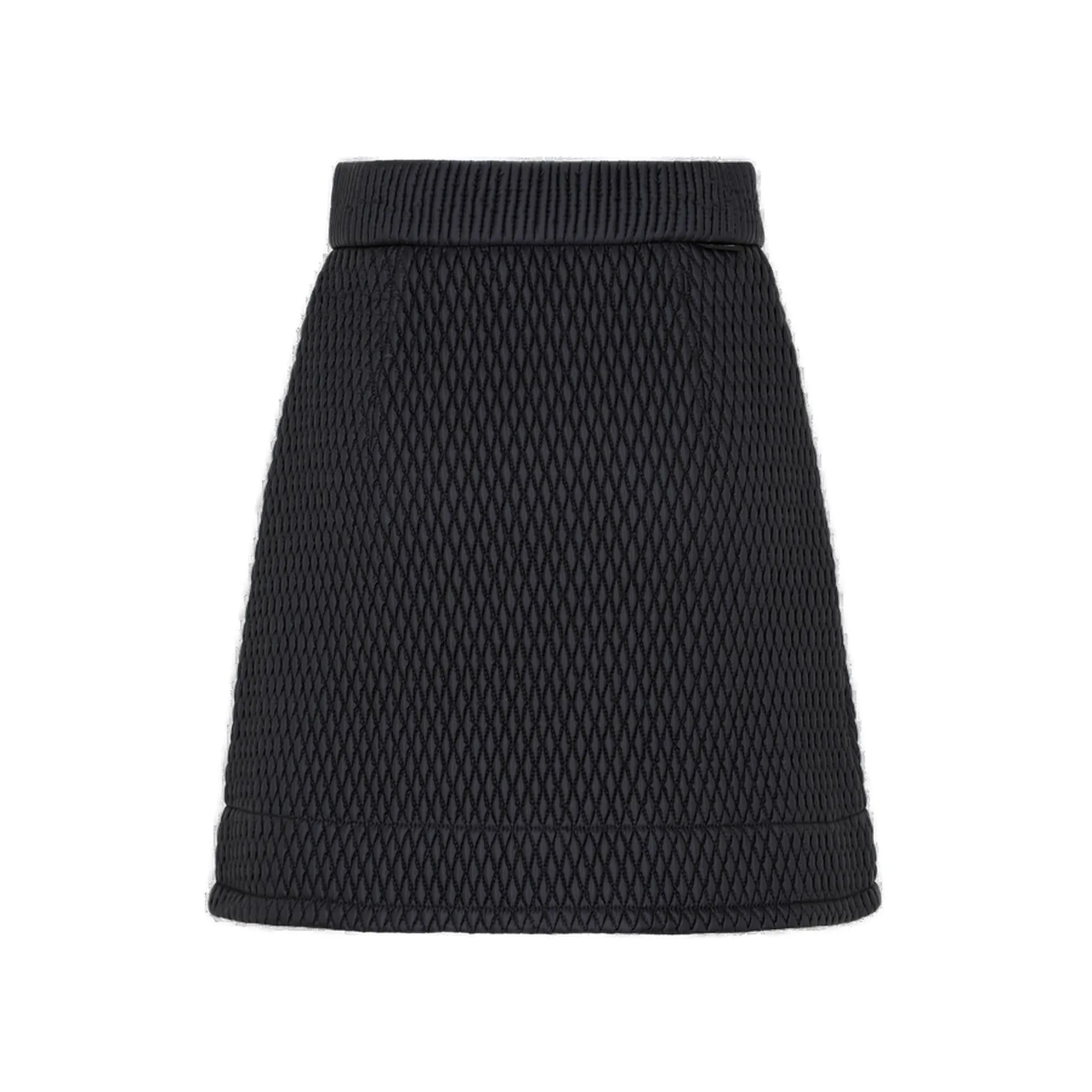 Moncler A-Line Zip-Up Mini Skirt