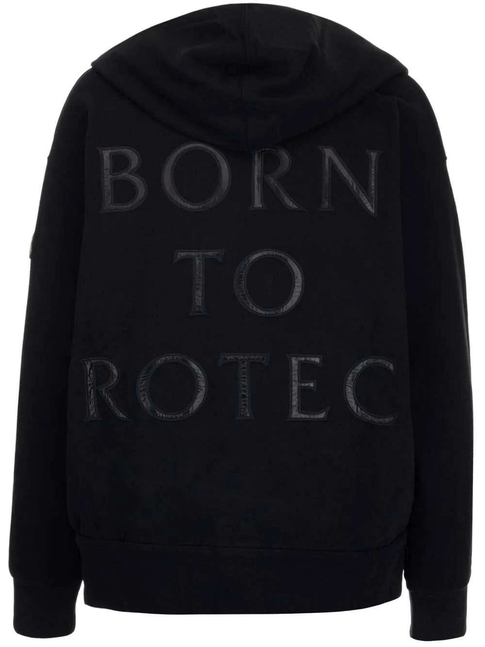 Moncler Logo Patch Zipped Hoodie