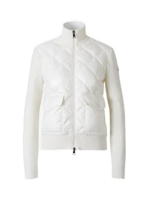 Moncler Logo Patch Zipped Padded Jacket