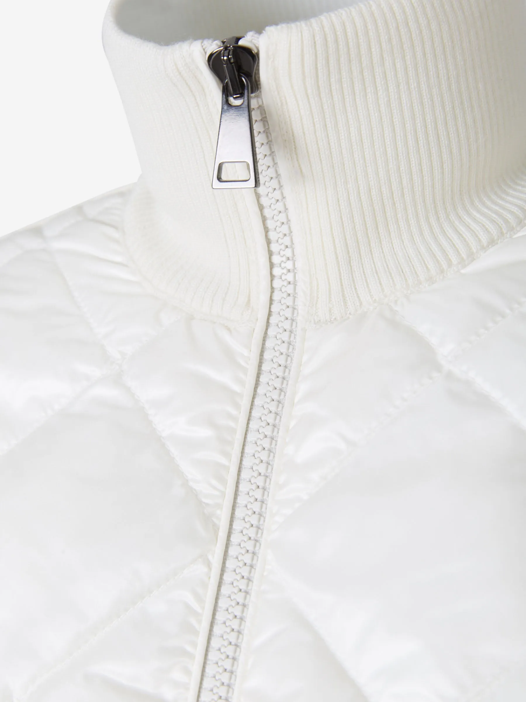 Moncler Logo Patch Zipped Padded Jacket