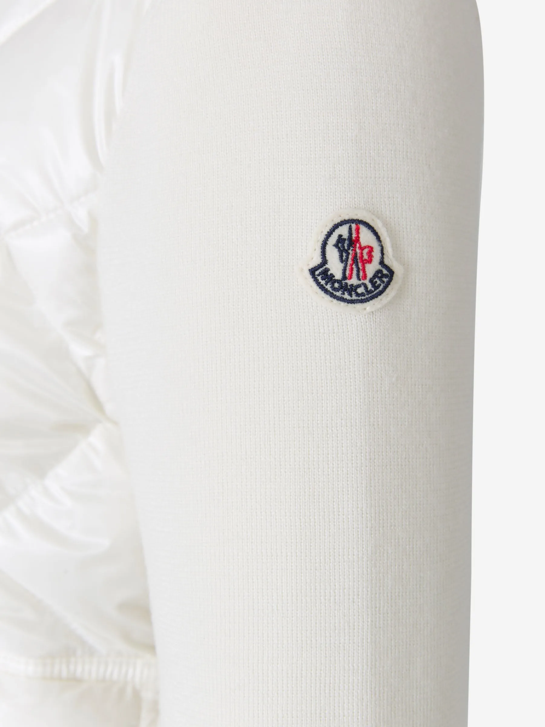 Moncler Logo Patch Zipped Padded Jacket