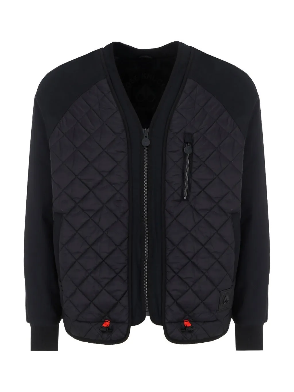 Moose Knuckles Diamond Quilted Zipped Puffer Jacket