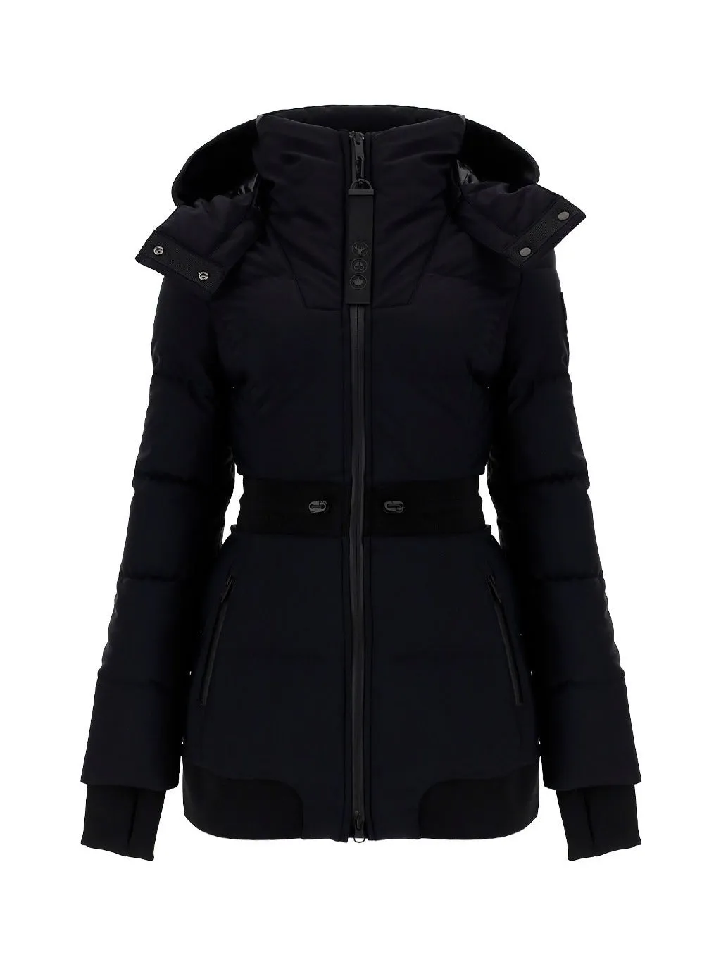 Moose Knuckles High-Neck Zipped Down Jacket