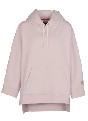 Moose Knuckles Logo Plaque Drawstring Hoodie