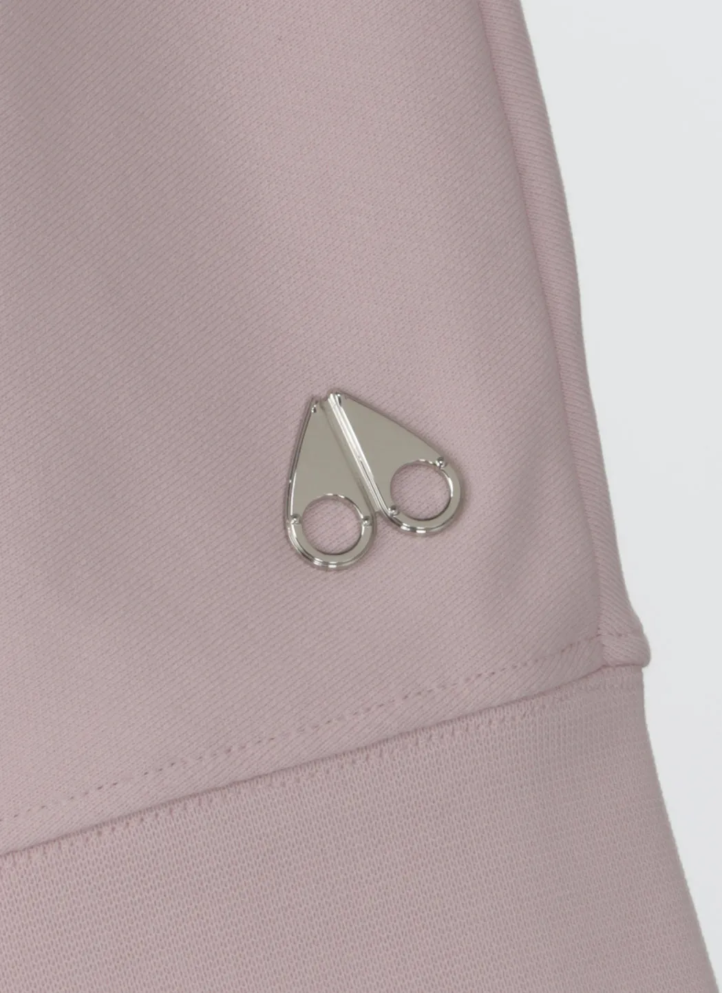 Moose Knuckles Logo Plaque Drawstring Hoodie
