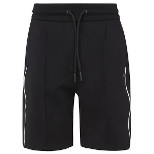 Moose Knuckles Logo Plaque Drawstring Track Shorts