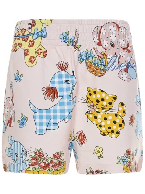 Moschino All-Over Animal Printed Shorts