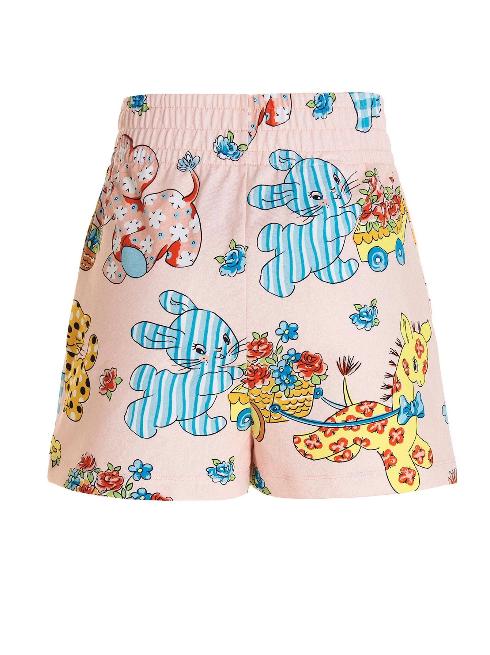 Moschino Calico Animals All-Over Printed Shorts