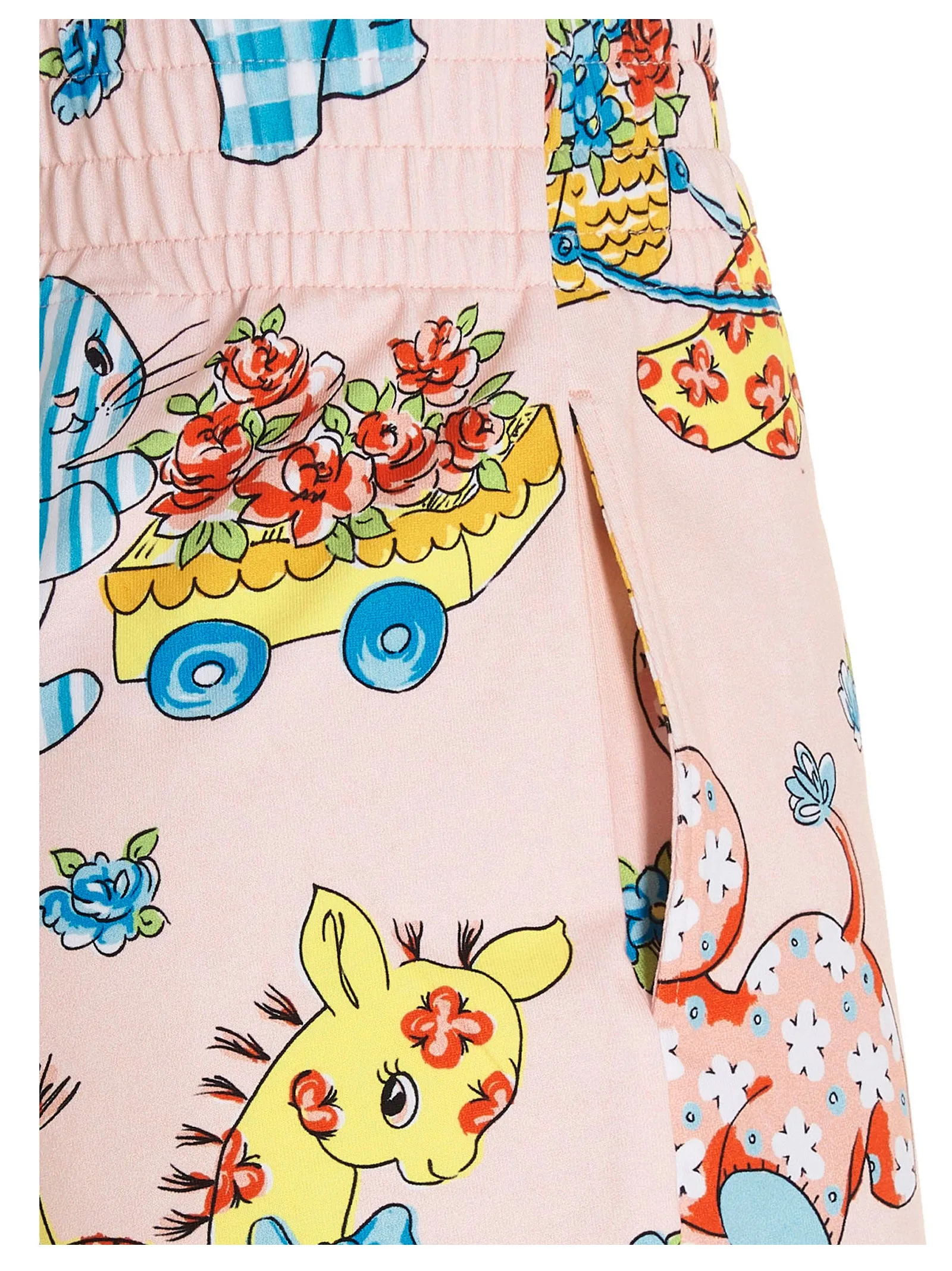 Moschino Calico Animals All-Over Printed Shorts